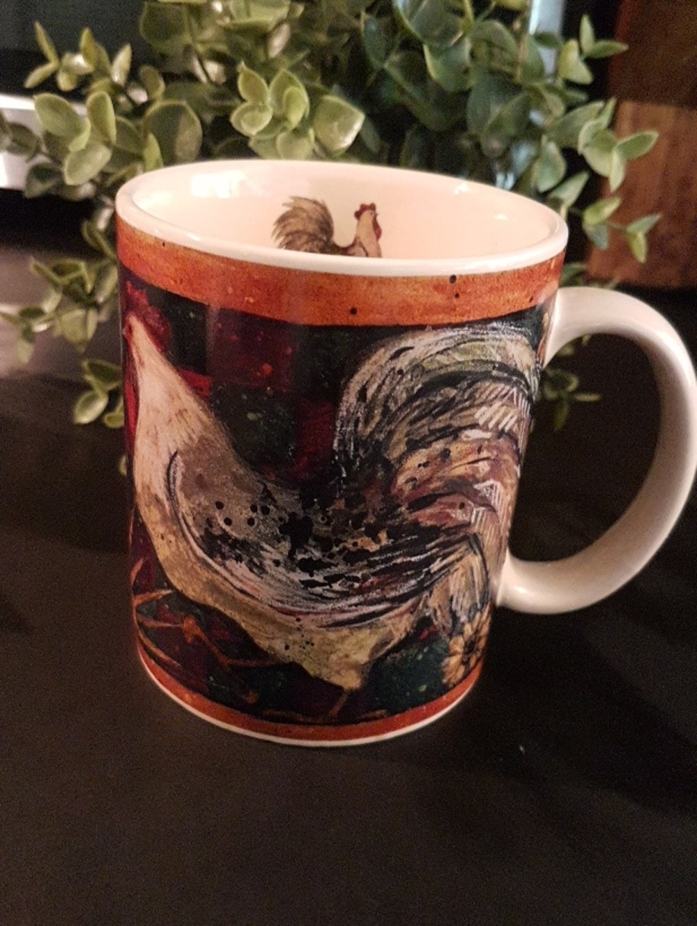 ❤5/25$ Lang&Wise Primitive Rooster Mug